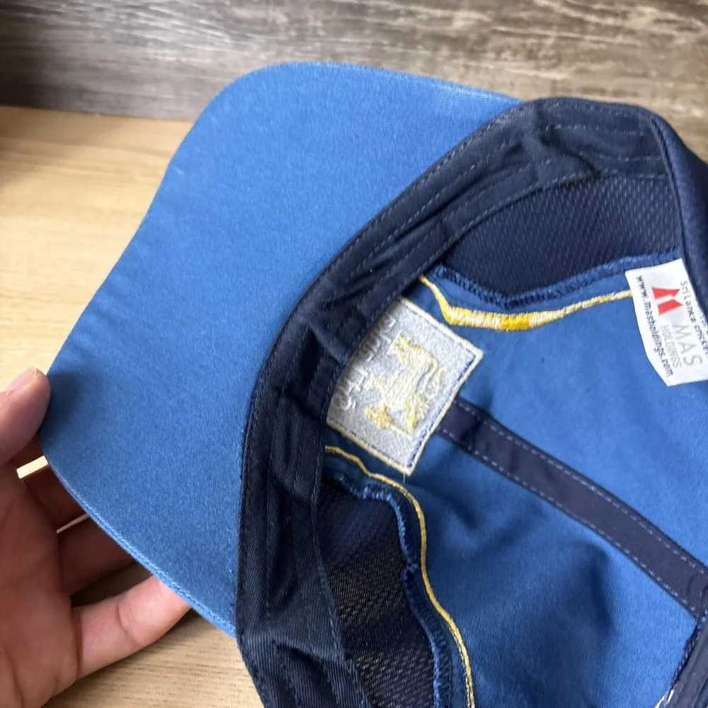 Sri Lanka Cricket Hat Cap Strap Back Blue Yellow Boys Cricket World Kids